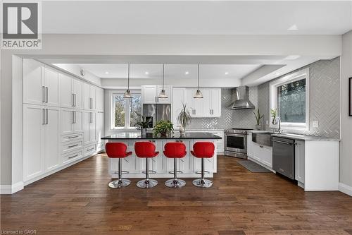 25 Macville Avenue, Kitchener, ON - Indoor Photo Showing Kitchen With Stainless Steel Kitchen With Upgraded Kitchen