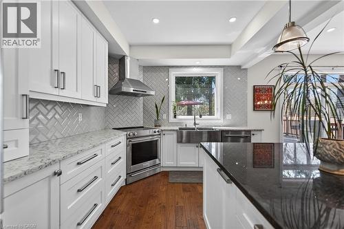25 Macville Avenue, Kitchener, ON - Indoor Photo Showing Kitchen With Upgraded Kitchen