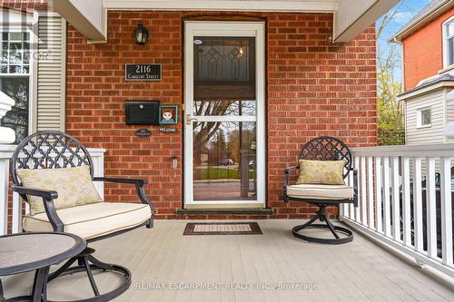 2116 Caroline Street, Burlington, ON - Outdoor With Deck Patio Veranda With Exterior