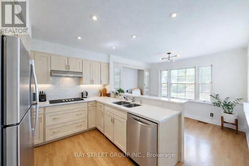 Virtual Staging - 178 Breezy Pines Drive, Mississauga, ON - Indoor Photo Showing Kitchen With Double Sink With Upgraded Kitchen