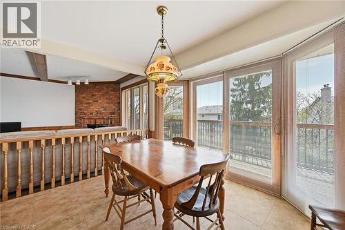 2018 Barlow Crescent, Burlington, ON - Indoor Photo Showing Dining Room