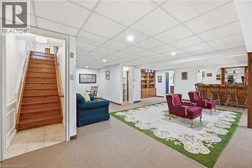 w/ wet bar - 2018 Barlow Crescent, Burlington, ON - Indoor Photo Showing Other Room