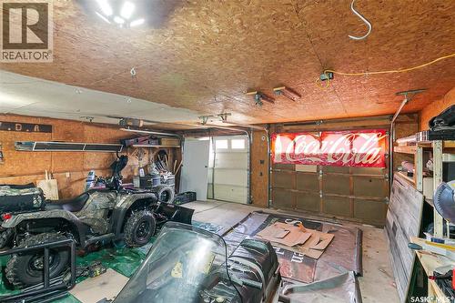 155 Broad Street, Lumsden, SK - Indoor Photo Showing Garage