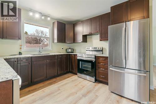 155 Broad Street, Lumsden, SK - Indoor Photo Showing Kitchen With Stainless Steel Kitchen
