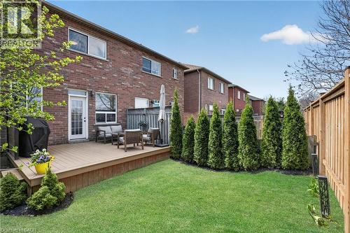 62 Moore Crescent, Ancaster, ON - Outdoor With Deck Patio Veranda With Exterior