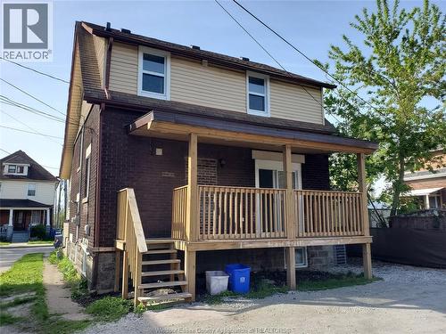 348 Caroline, Windsor, ON - Outdoor With Deck Patio Veranda
