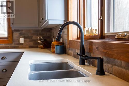 2191 Cassburn Road, Champlain, ON - Indoor Photo Showing Kitchen With Double Sink
