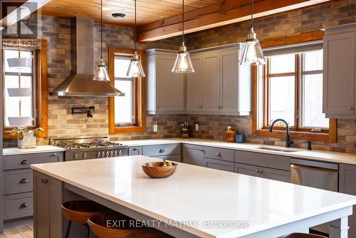 2191 Cassburn Road, Champlain, ON - Indoor Photo Showing Kitchen