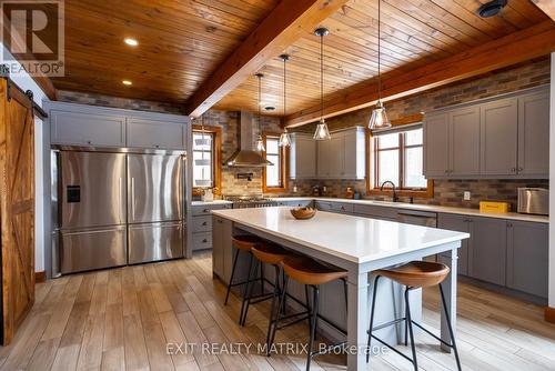 2191 Cassburn Road, Champlain, ON - Indoor Photo Showing Kitchen