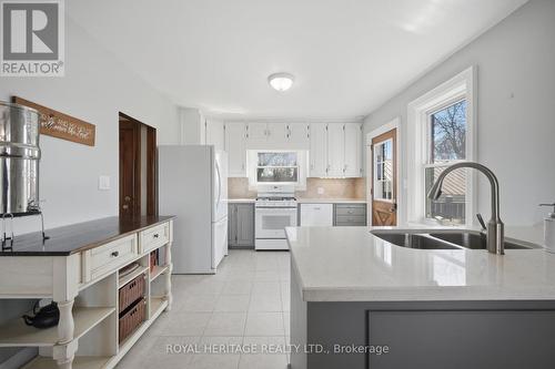2203 Highway #2, Clarington, ON - Indoor Photo Showing Kitchen With Double Sink