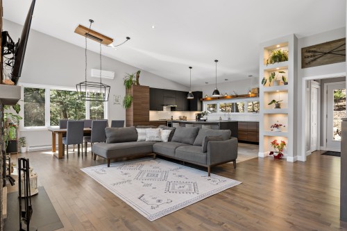 Salon - 3732 Ch. Du Mont-Sauvage, Sainte-Adèle, QC - Indoor Photo Showing Living Room