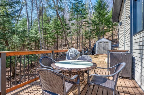 Terrasse - 3732 Ch. Du Mont-Sauvage, Sainte-Adèle, QC - Outdoor With Deck Patio Veranda With Exterior