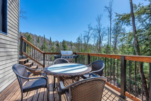 Terrasse - 3732 Ch. Du Mont-Sauvage, Sainte-Adèle, QC - Outdoor With Deck Patio Veranda With Exterior