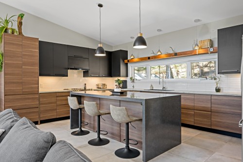 Cuisine - 3732 Ch. Du Mont-Sauvage, Sainte-Adèle, QC - Indoor Photo Showing Kitchen With Upgraded Kitchen