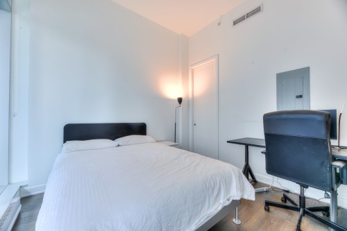Bedroom - 307-1155 Rue De La Montagne, Montréal (Ville-Marie), QC - Indoor Photo Showing Bedroom