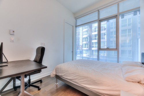 Bedroom - 307-1155 Rue De La Montagne, Montréal (Ville-Marie), QC - Indoor Photo Showing Bedroom