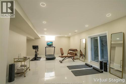 9 Cypress Pointe, Leamington, ON - Indoor Photo Showing Gym Room
