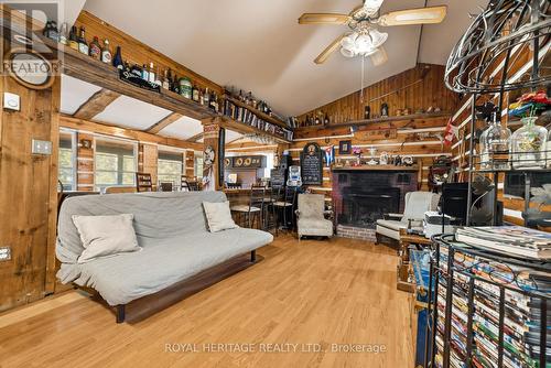 817 Darling Concession 7 Road, Lanark Highlands, ON - Indoor With Fireplace