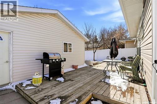 87 Carmichael Road, Regina, SK - Outdoor With Deck Patio Veranda With Exterior