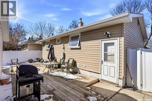 87 Carmichael Road, Regina, SK - Outdoor With Deck Patio Veranda