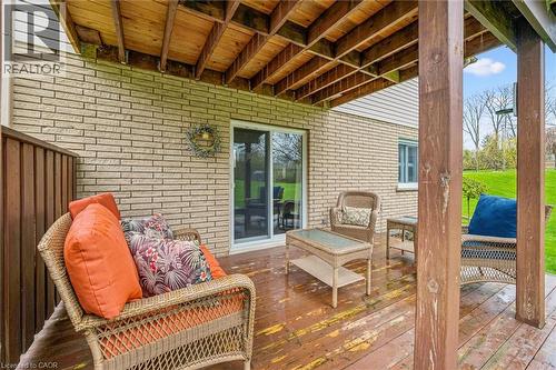 79 Fairlake Drive, Cambridge, ON - Outdoor With Deck Patio Veranda With Exterior