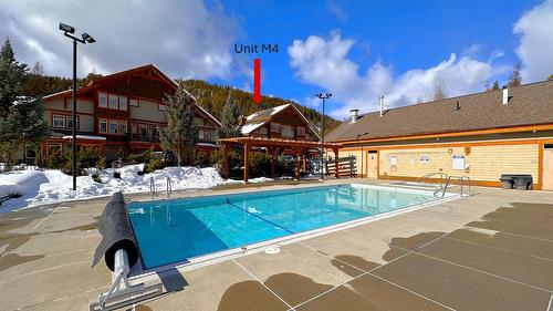 M4-D-1351 Gerry Sorensen Way, Kimberley, BC - Outdoor With In Ground Pool