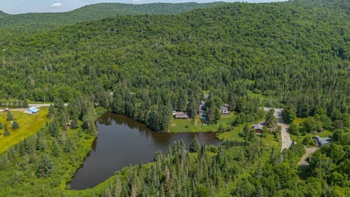 Photo aérienne - 3102 Ch. Des Lacs, Mont-Blanc, QC - Outdoor With Body Of Water With View