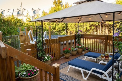 Patio - 9 Place De L'Orée, Châteauguay, QC - Outdoor With Deck Patio Veranda With Exterior