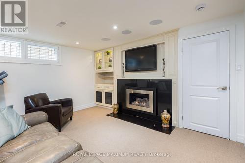 55 Ashmount Crescent, Toronto, ON - Indoor With Fireplace