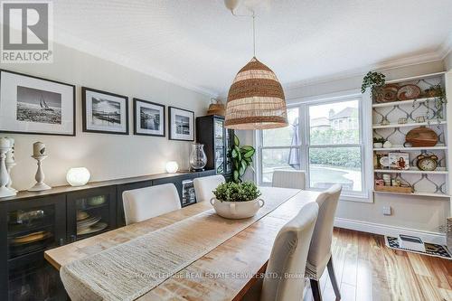 Overlooks Pool/Gardens - 1279 Old English Lane, Oakville, ON - Indoor Photo Showing Dining Room