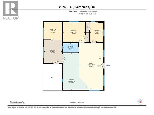 Blue Home - 2626 Highway 3, Keremeos, BC 
