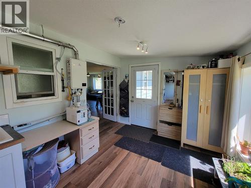 Blue Home - entrance - 2626 Highway 3, Keremeos, BC 
