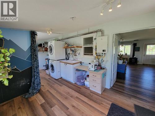 Blue Home - entrance - 2626 Highway 3, Keremeos, BC 