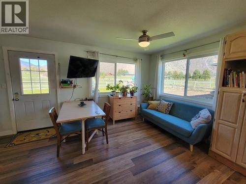 Blue Home - living room - 2626 Highway 3, Keremeos, BC 