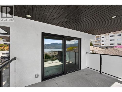 Primary Bedroom Balcony - 3859 Carrall Road, West Kelowna, BC 