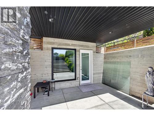 Basement Entrance and Patio - 3859 Carrall Road, West Kelowna, BC 