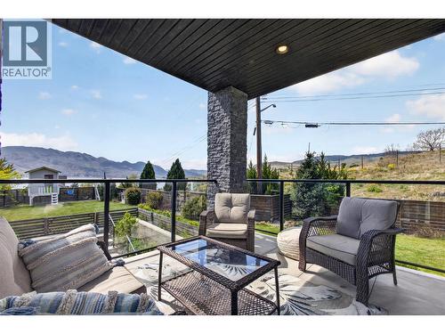 Main Floor Balcony - 3859 Carrall Road, West Kelowna, BC 
