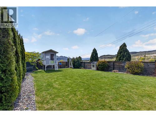 Irrigated and fenced yard great for kids and even room for a pool! - 3859 Carrall Road, West Kelowna, BC 