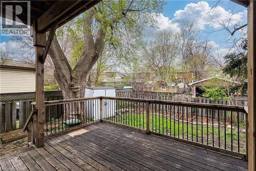 42 Erie Avenue, Hamilton, ON - Outdoor With Deck Patio Veranda With Exterior