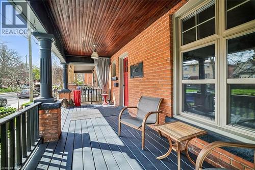 40 Stanley Avenue, Hamilton, ON - Outdoor With Deck Patio Veranda With Exterior