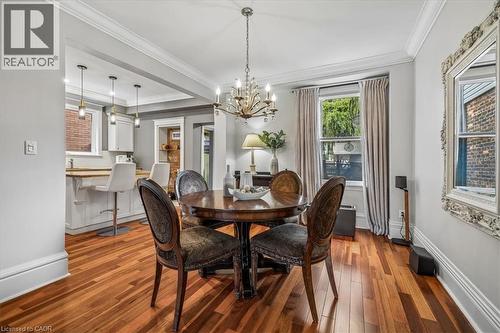 40 Stanley Avenue, Hamilton, ON - Indoor Photo Showing Dining Room