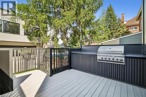 40 Stanley Avenue, Hamilton, ON - Outdoor With Deck Patio Veranda With Exterior