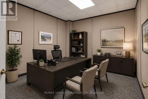 Virtually Staged Private Office - 111 Montreal Road, Cornwall, ON 