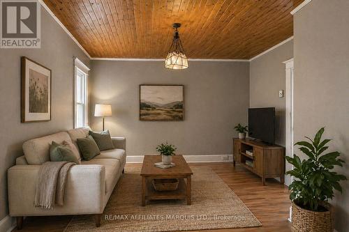 Upstairs apartment virtually staged - 111 Montreal Road, Cornwall, ON 
