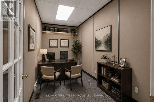 Virtually Staged Private Office - 111 Montreal Road, Cornwall, ON 