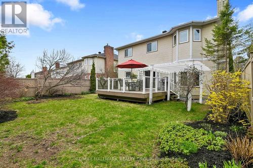 Rear garden - 21 Hime Crescent, Ottawa, ON - Outdoor With Deck Patio Veranda