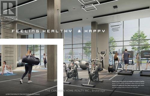 B-2305 - 9751 Markham Road, Markham, ON - Indoor Photo Showing Gym Room