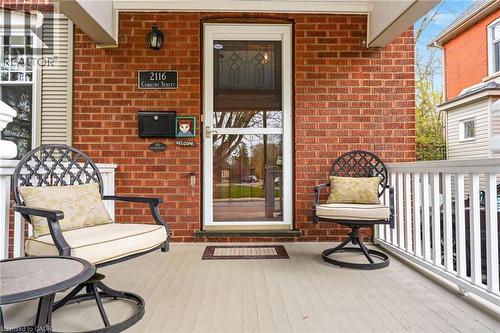 2116 Caroline Street, Burlington, ON - Outdoor With Deck Patio Veranda With Exterior