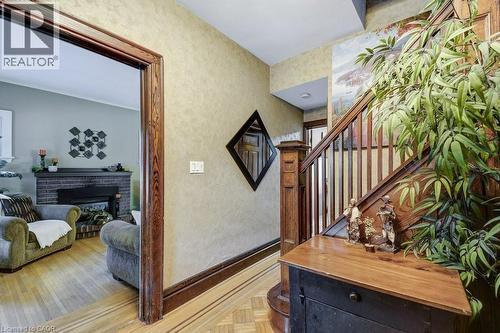 46 Sherman Avenue S, Hamilton, ON - Indoor With Fireplace