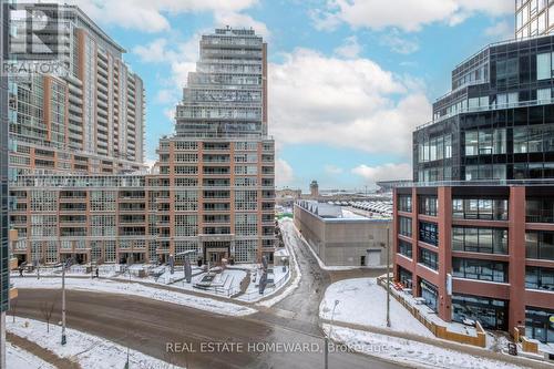 view - 506 - 150 East Liberty Street, Toronto, ON - Outdoor With Balcony With Facade